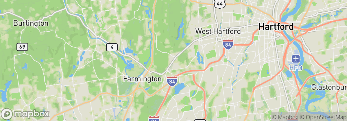 Map: Farmington, CT