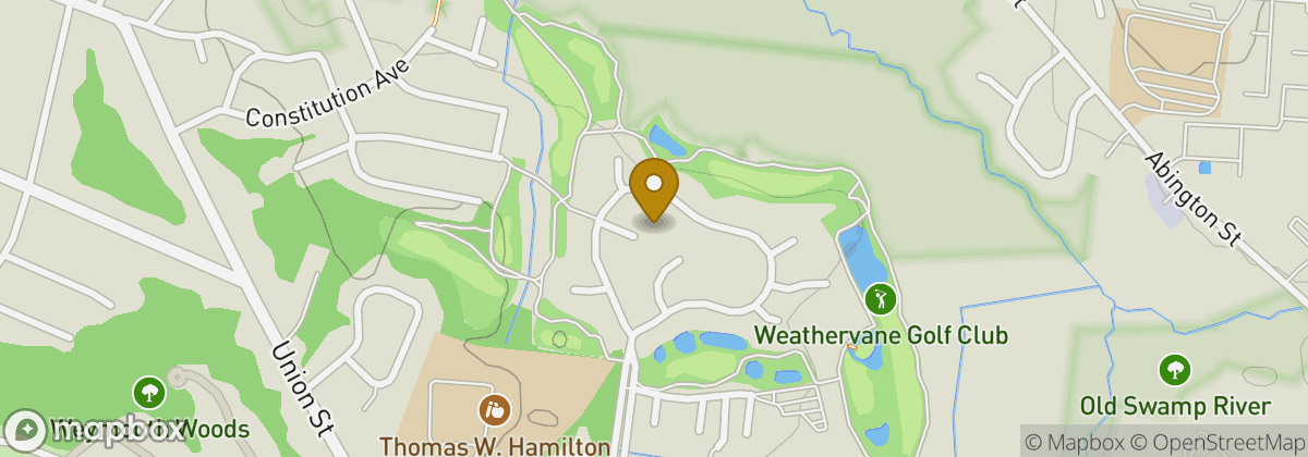 Map location: Weathervane Golf Club