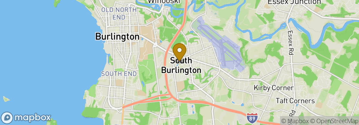 Map location: South Burlington