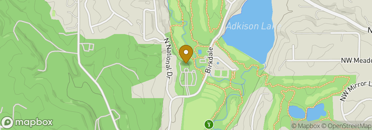 Map location: The National Golf Club of Kansas City