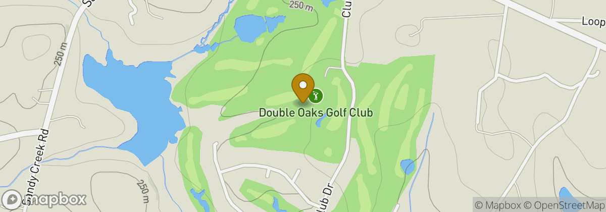 Map location: Double Oaks Golf Club