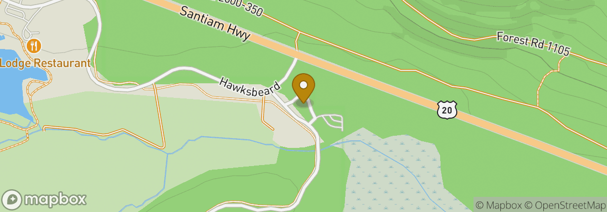 Map location: Black Butte Ranch