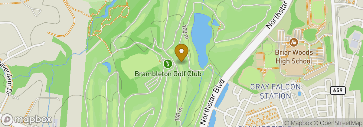 Map location: Brambleton Golf Club