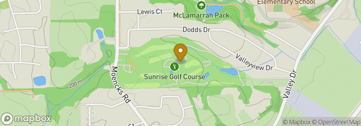 Map location: Sunrise Golf