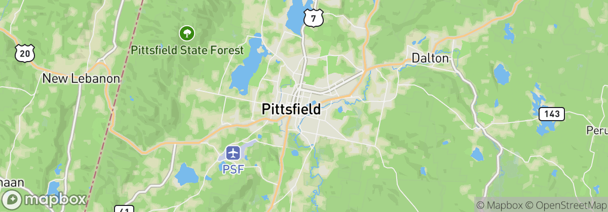 Map: Pittsfield, MA