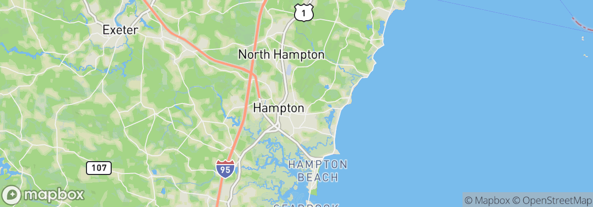 Map: Hampton, NH