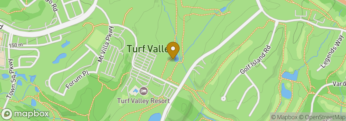 Map location: Turf Valley