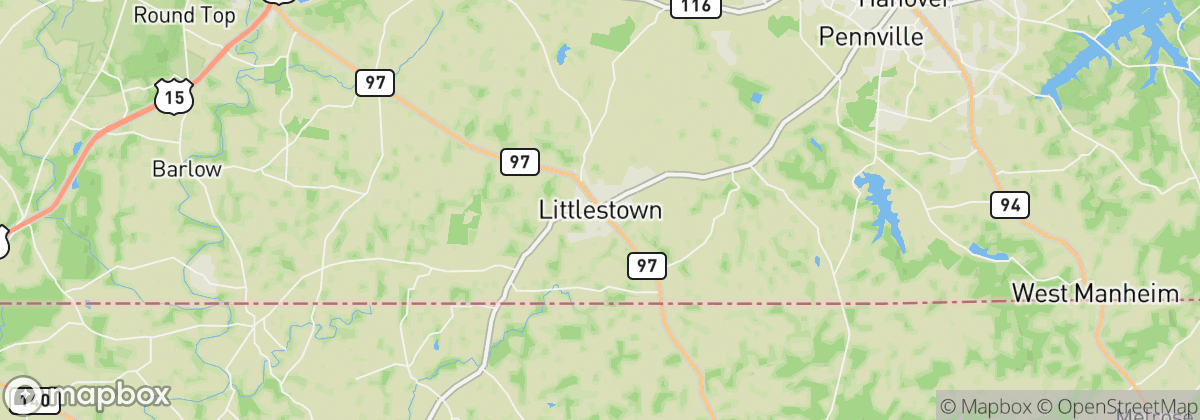 Map: Littlestown, PA