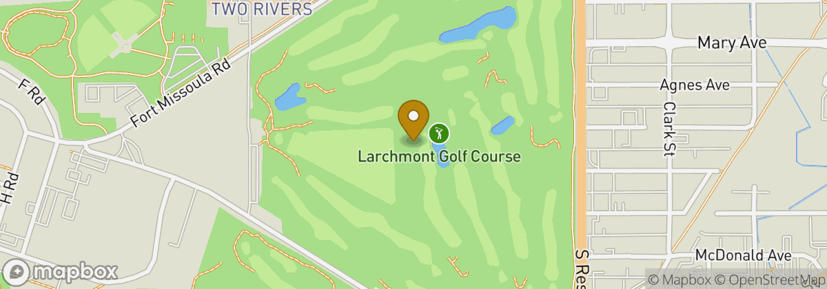 Map location: Larchmont Golf Course