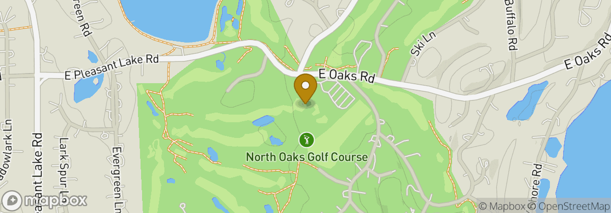 Map location: North Oaks Golf Course