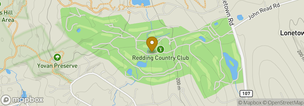 Map location: Redding Country Club