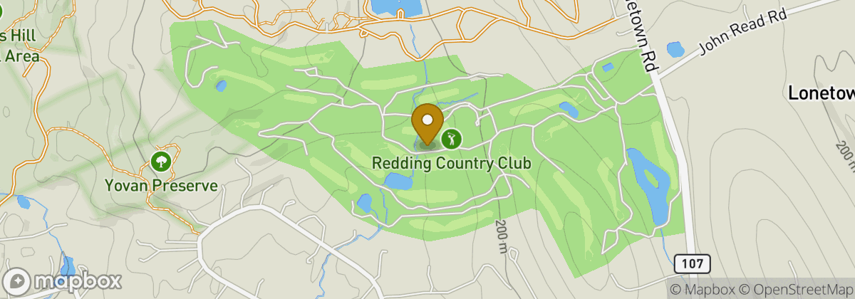 Map location: Redding Country Club