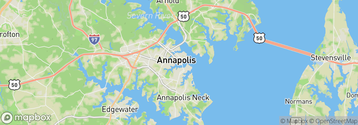Map: Annapolis, MD