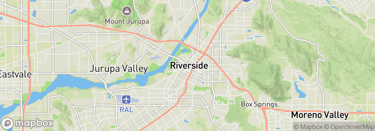 Map: Riverside, CA