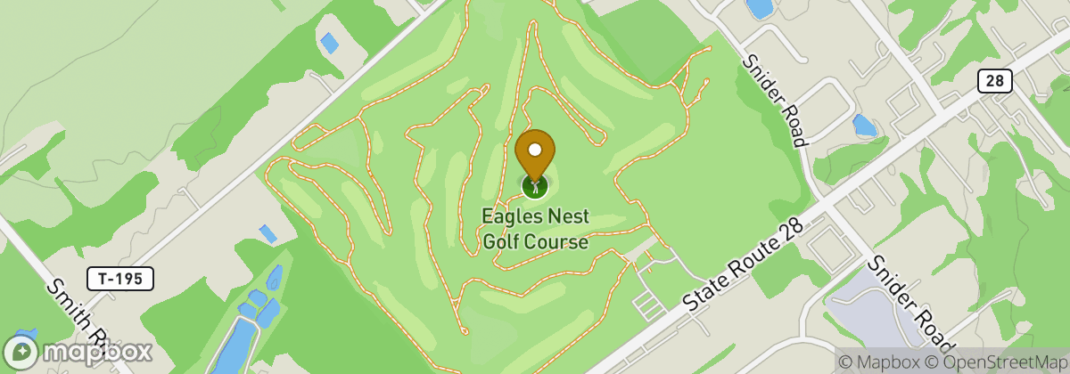 Map location: Eagles Nest Golf Course