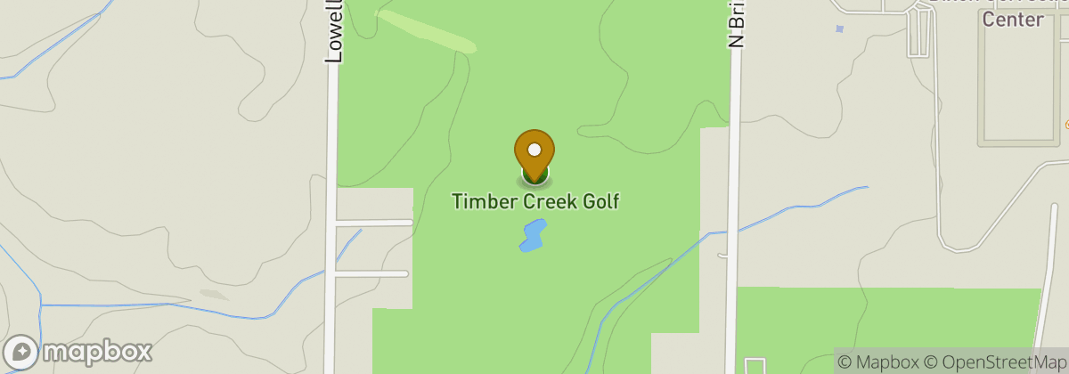 Map location: Timber Creek Golf