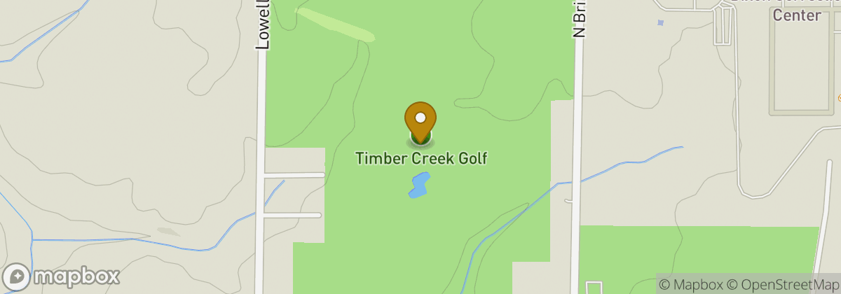 Map location: Timber Creek Golf