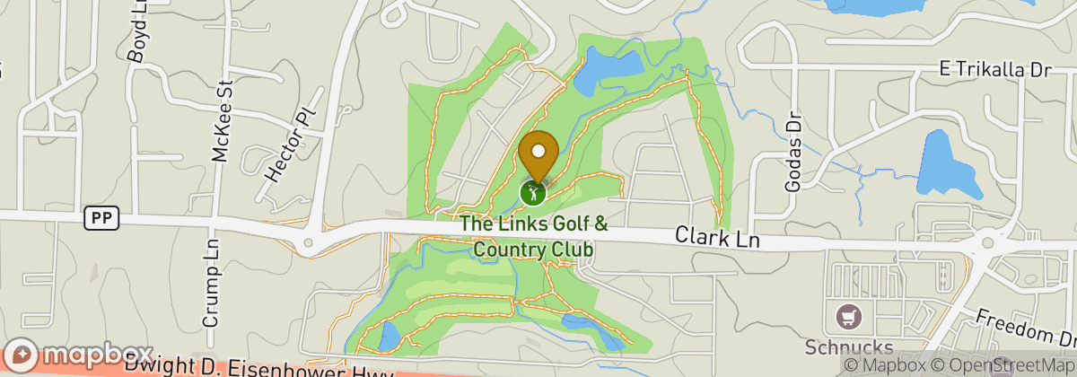 Map location: The Links Golf & Country Club