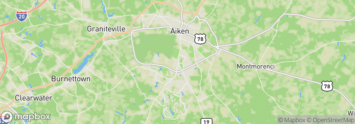 Map: Aiken, SC