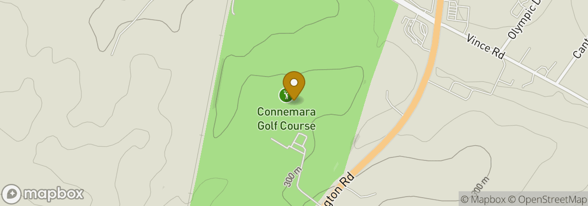 Map location: Connemara Golf Course