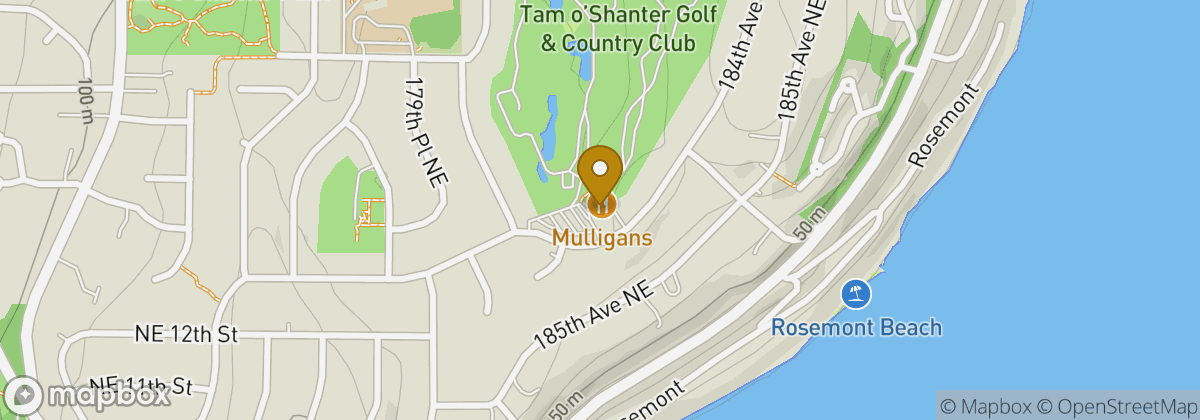 Map location: Tam o'Shanter Golf and Country Club