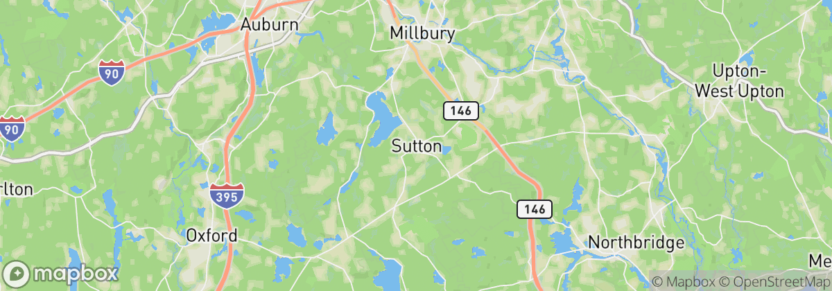 Map: Sutton, MA