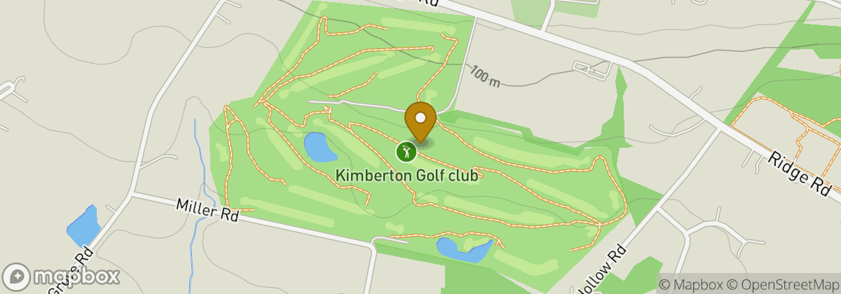 Map location: Kimberton Golf club