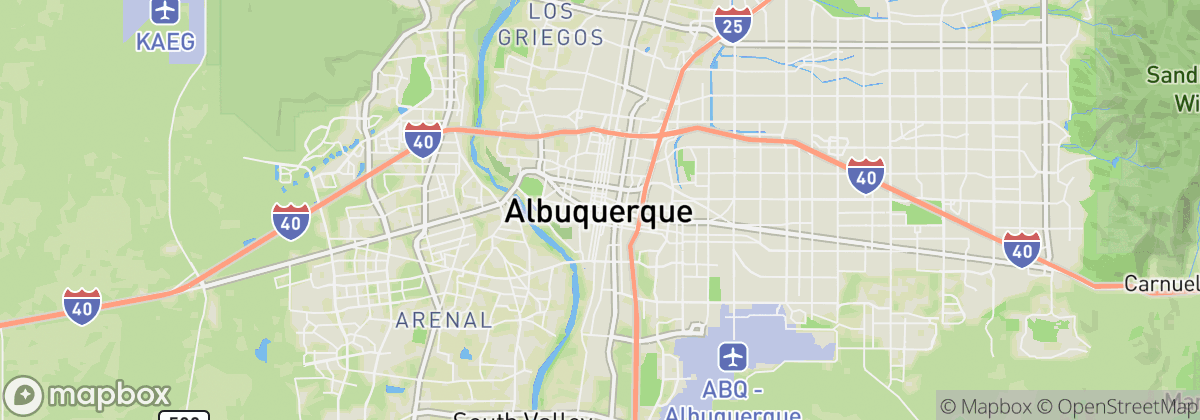 Map: Albuquerque, NM