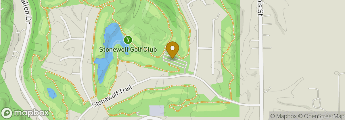 Map location: Stonewolf Golf Club & Event Center