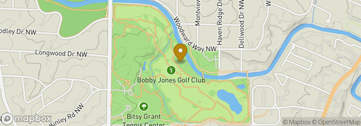 Map location: Bobby Jones Golf Club