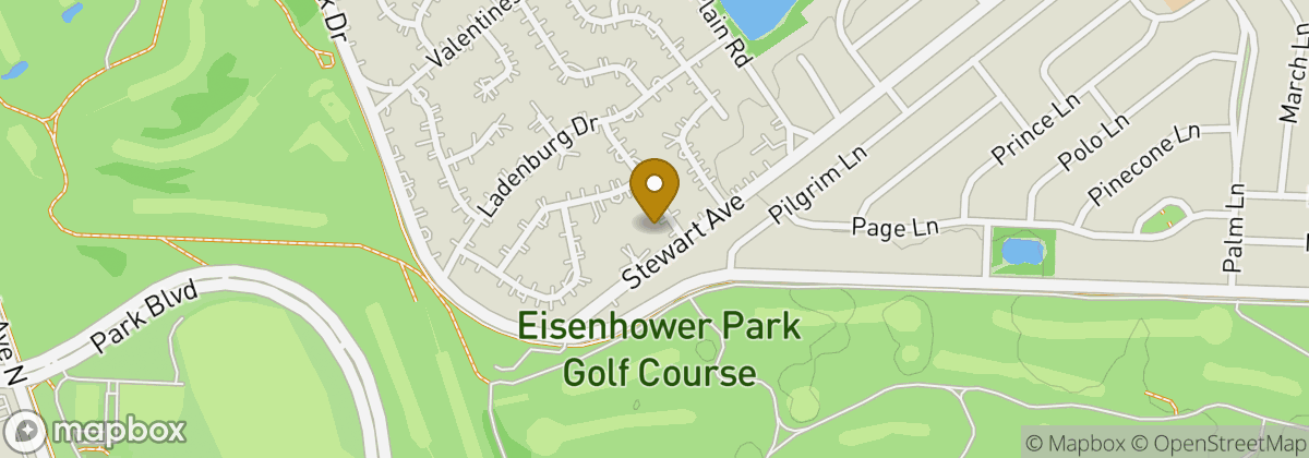 Map location: Eisenhower Park Golf Course
