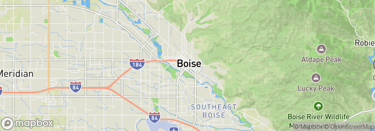 Map: Boise, ID