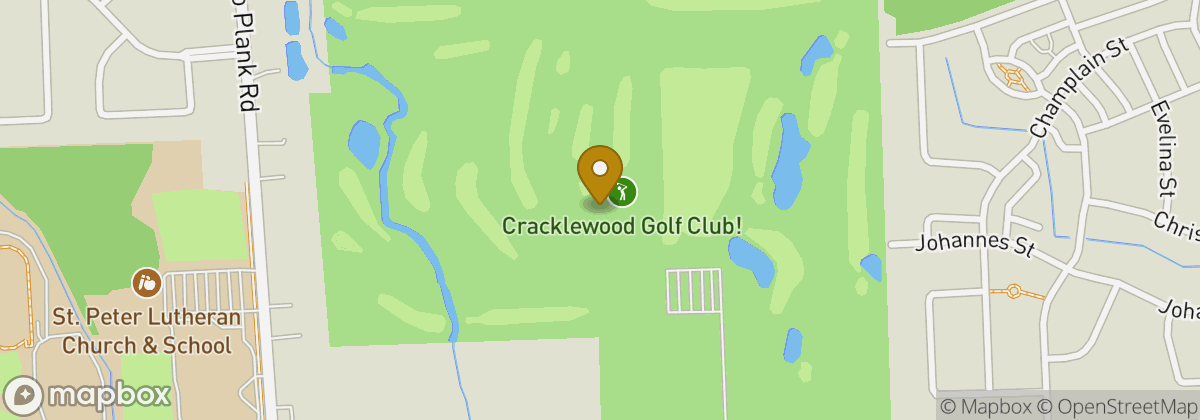 Map location: Cracklewood Golf Club!