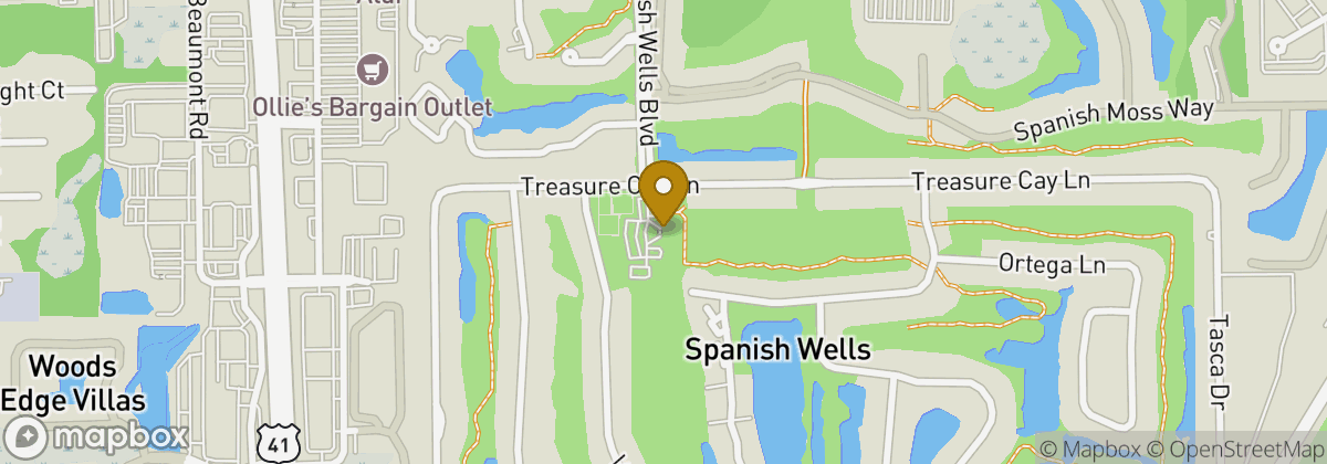 Map location: Spanish Wells Country Club