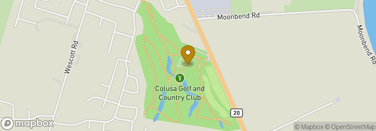 Map location: Colusa Golf and Country Club