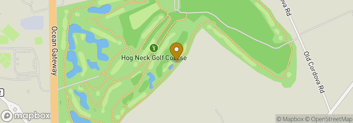 Map location: Hog Neck Golf Course