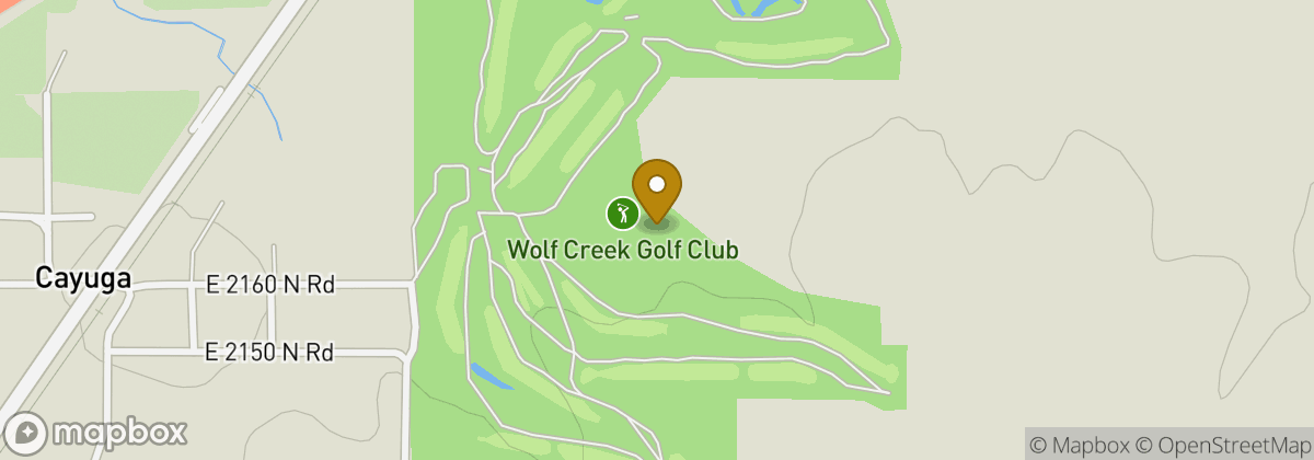 Map location: Wolf Creek Golf Club