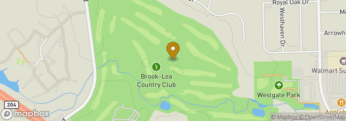 Map location: Brook-Lea Country Club