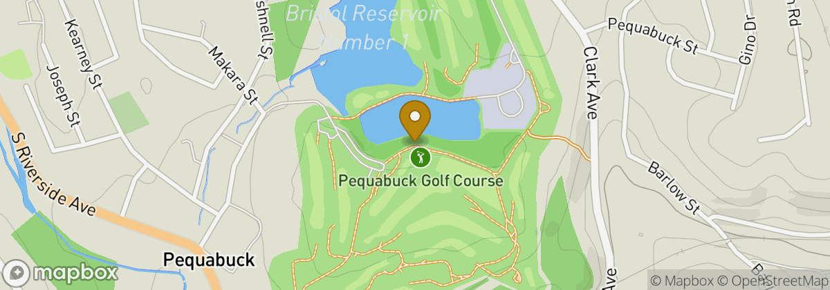 Map location: Pequabuck Golf Course