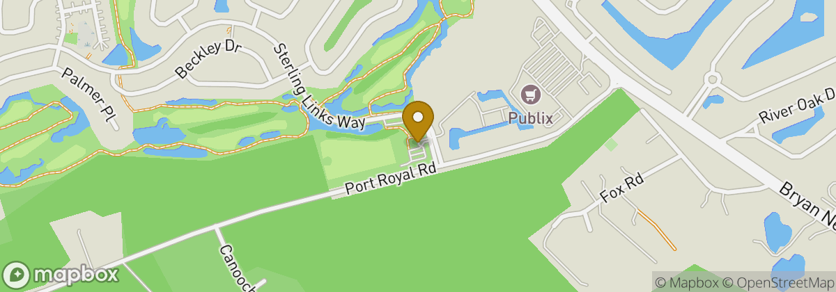 Map location: Richmond Hill Golf Club