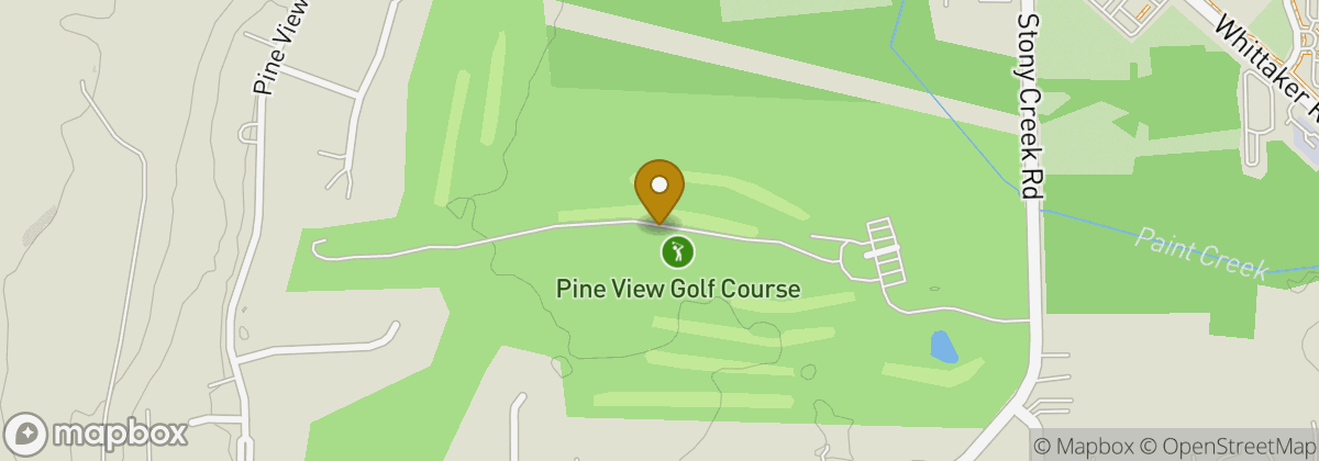 Map location: Pine View Golf Course