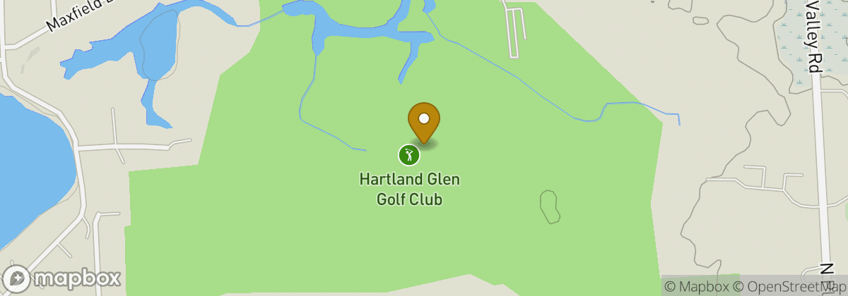 Map location: Hartland Glen Golf Club