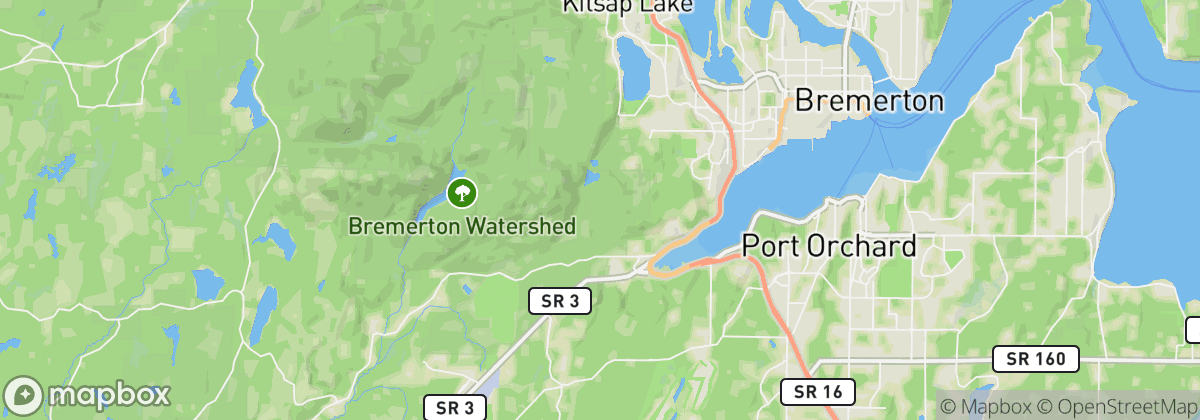 Map: Bremerton, WA