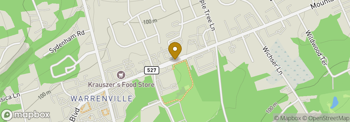 Map location: Stone House at Stirling Ridge