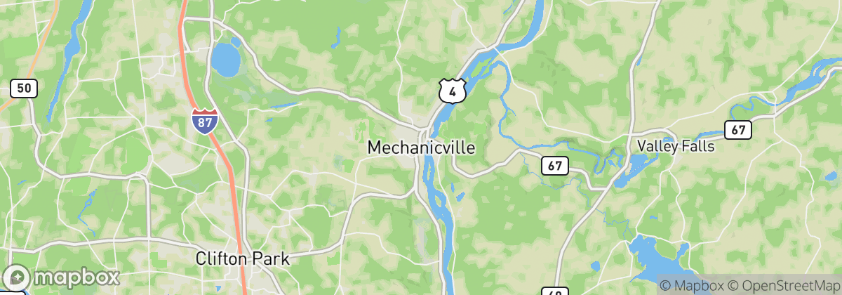 Map: Mechanicville, NY
