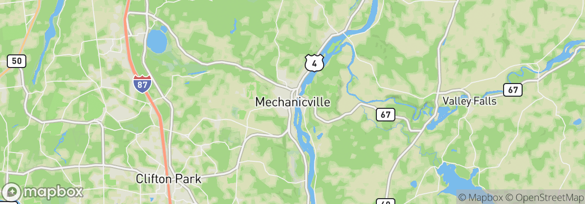 Map: Mechanicville, NY
