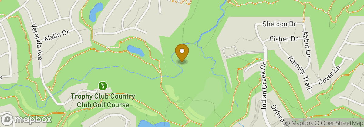 Map location: Trophy Club Country Club