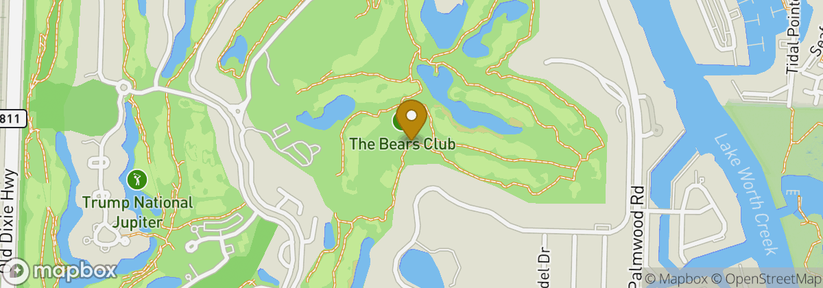 Map location: The Bears Club