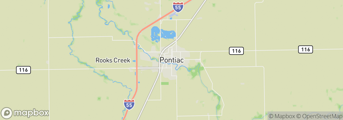 Map: Pontiac, IL