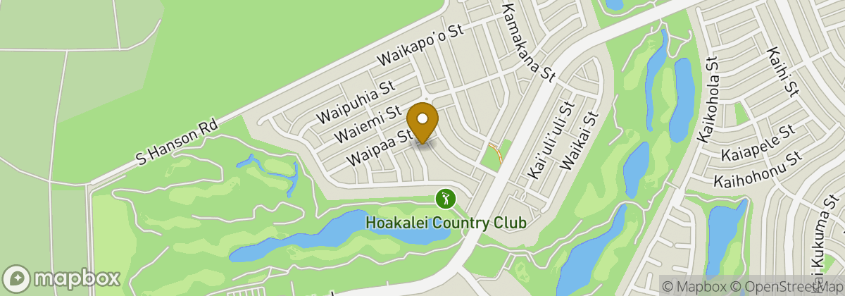 Map location: Hoakalei Country Club